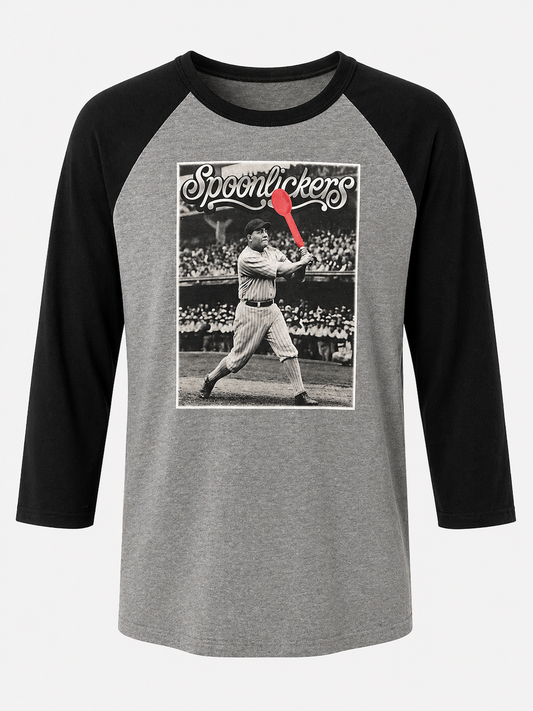 Babe Ruth 3/4 length baseball Tee